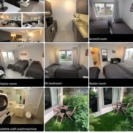 Center 3 Bedrooms Apartment, Mandalls Gate 12 オスロ